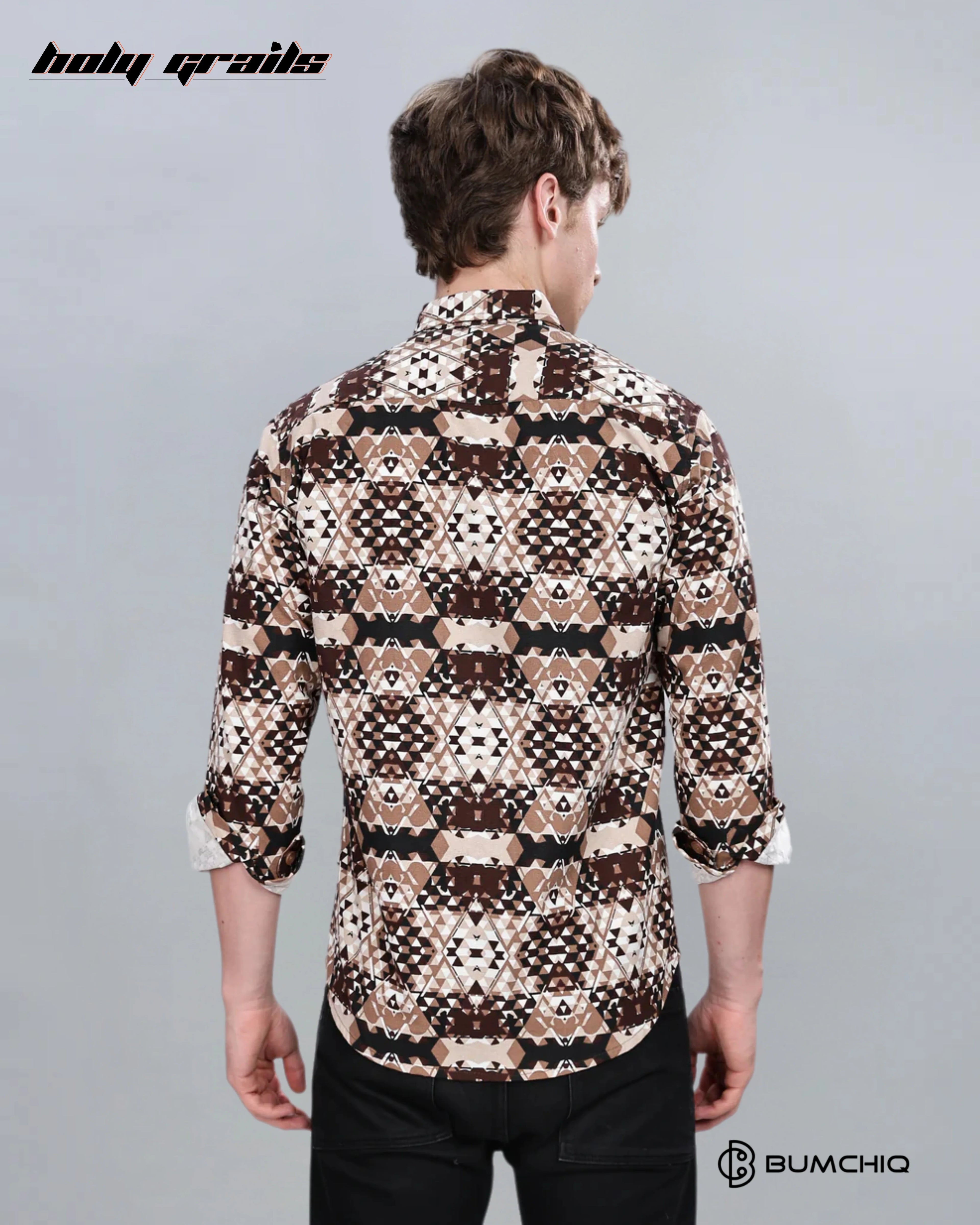 Cream Abstractix Overshirt HG x Bumchiq