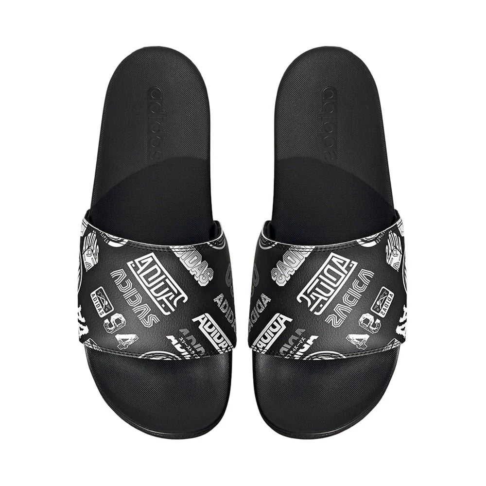 adidas Adilette Comfort Core Black White