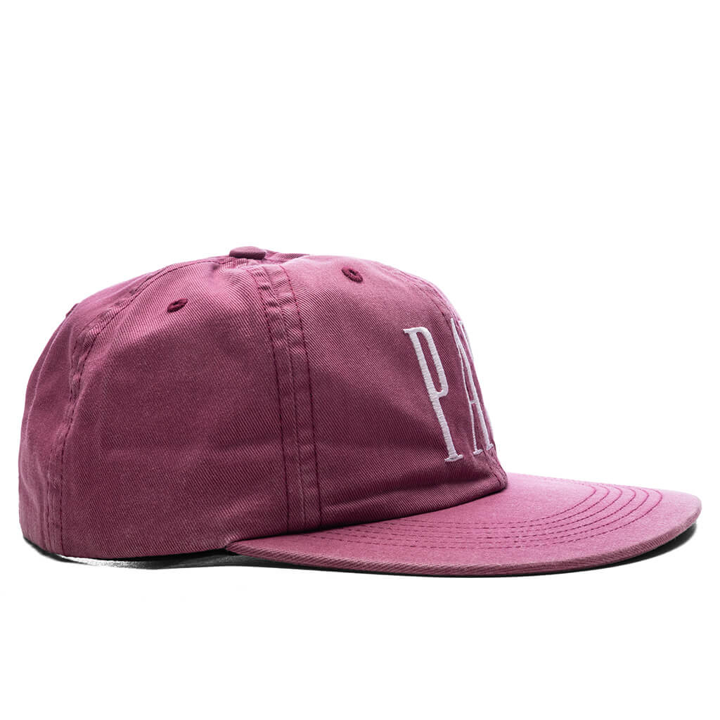 Store Logo 6 Panel Hat Berry