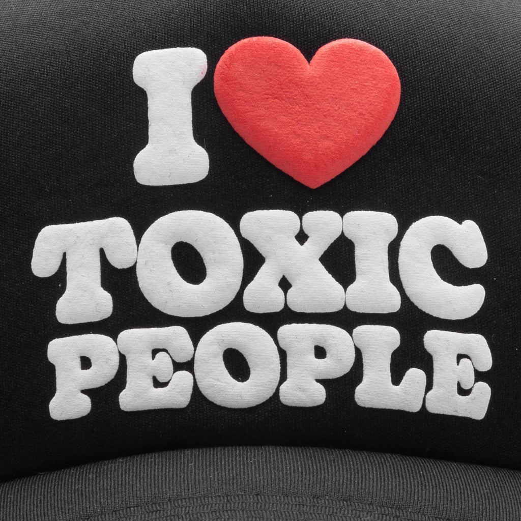 Toxic Trucker Cap Black