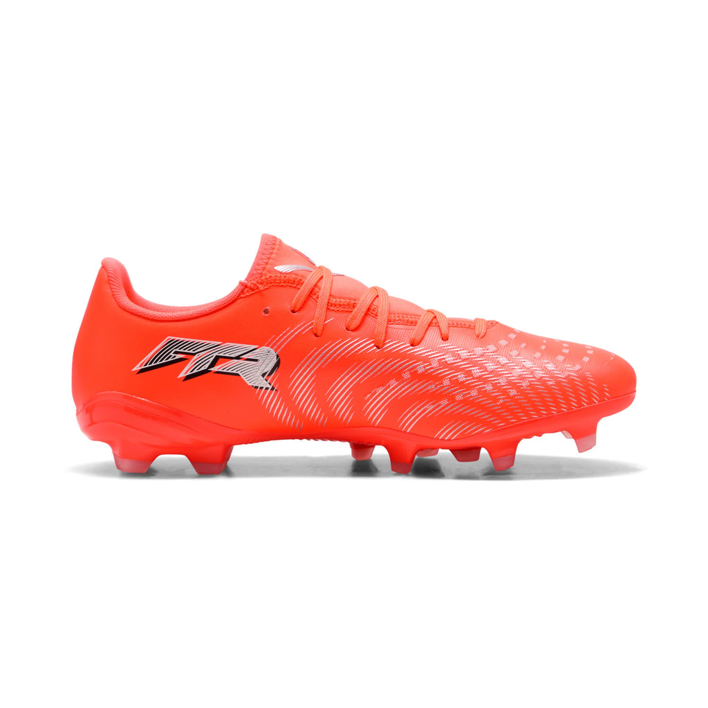 PUMA Future 9 Play FG AG Firm Multi Ground Mens Soccer Cleats Red White Black