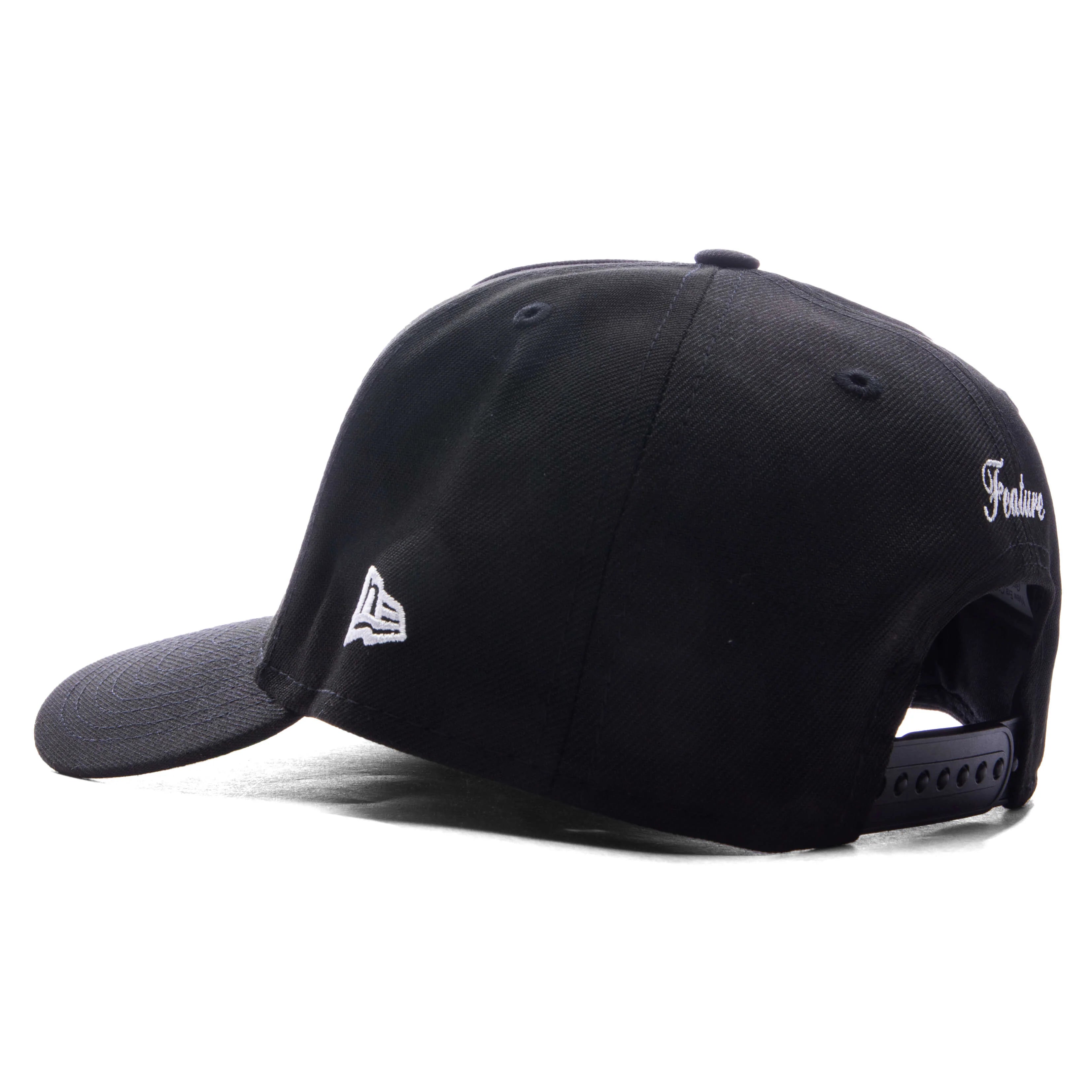 FEATURE x New Era Kids 9FORTY A Frame Snapback Old English F Black