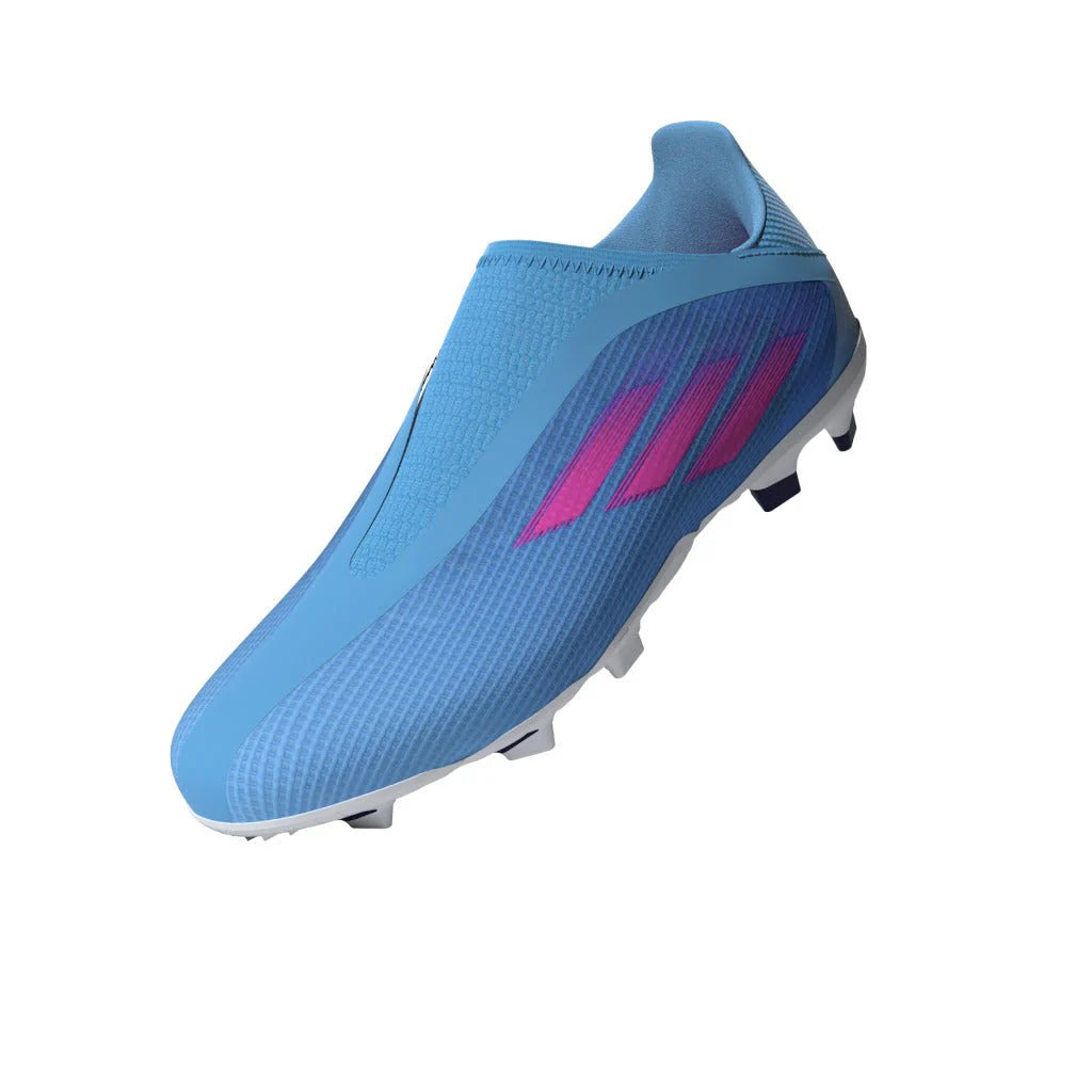adidas Kids X Speed Flow 3 Laceless FG Firm Ground Cleats