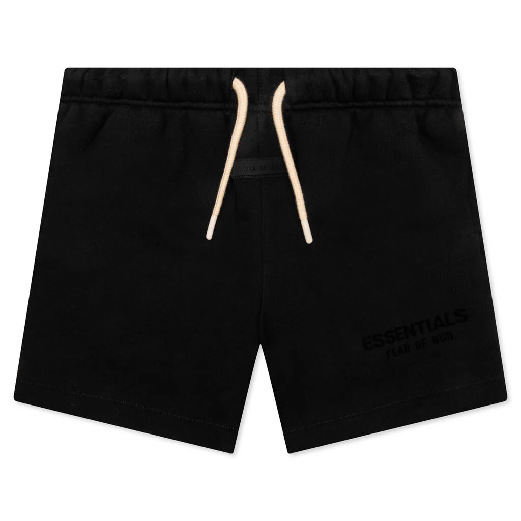 Kids Sweatshort Jet Black