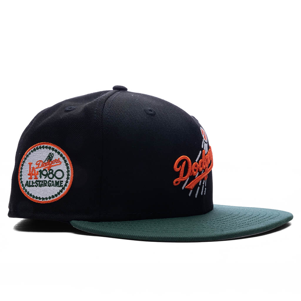 FEATURE x New Era 59FIFTY Fitted LA Dodgers Cooperstown Black Mountain Pine Green Grey