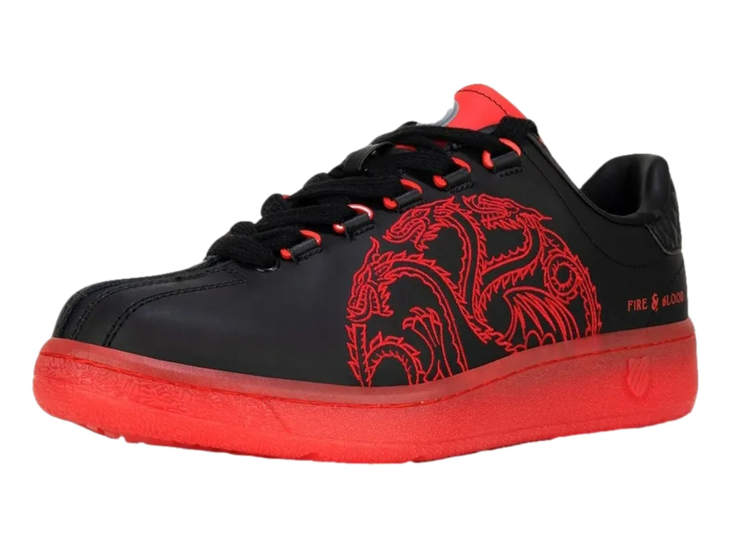 Tenis K Swiss Classic VN GOT Negro con Rojo para Hombre