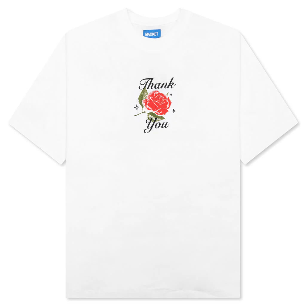 Thank You Nice Day T Shirt White