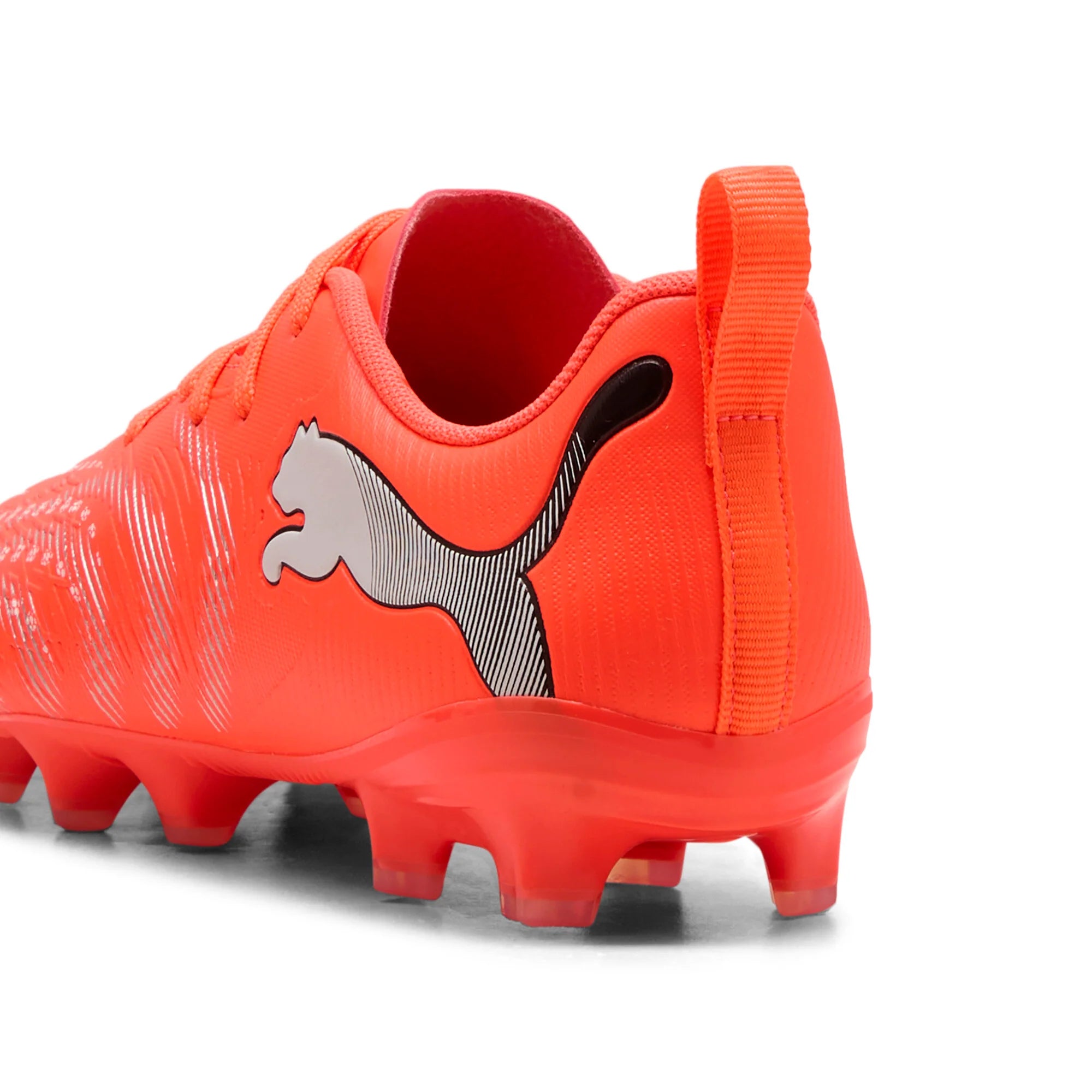 PUMA Future 9 Play FG AG Firm Multi Ground Youth Soccer Cleats Red White Black