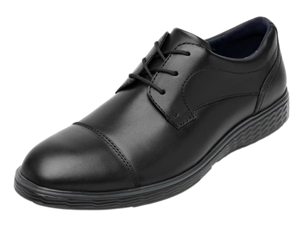 Zapatos Flexi Formales Negros para Hombre