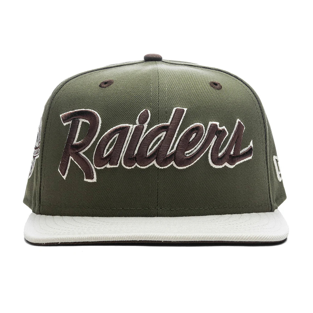 Feature x New Era 59FIFTY Fitted Las Vegas Raiders New Olive Stone