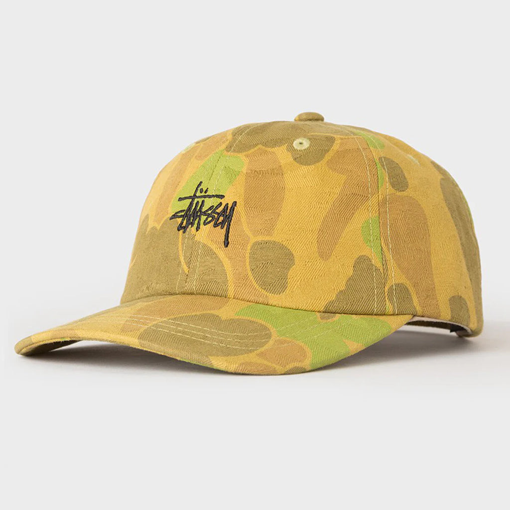 Jacquard Camo Strapback Hat Mens Camo Brown