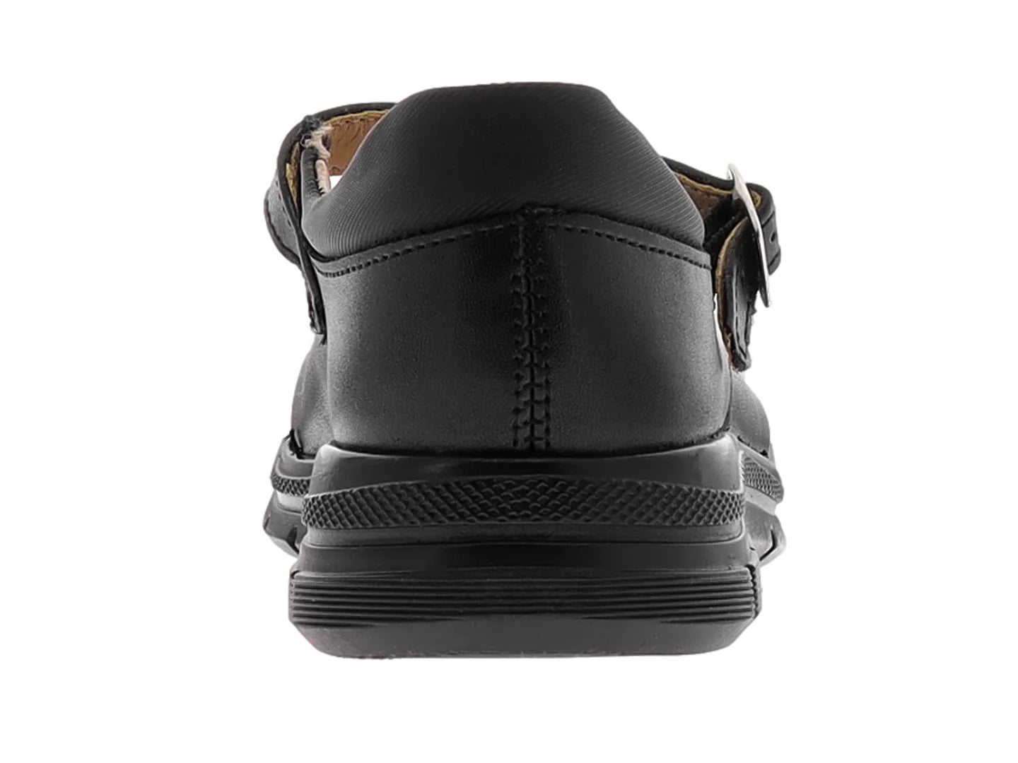 Zapatos Escolares YUYIN Napa Negro para Niña