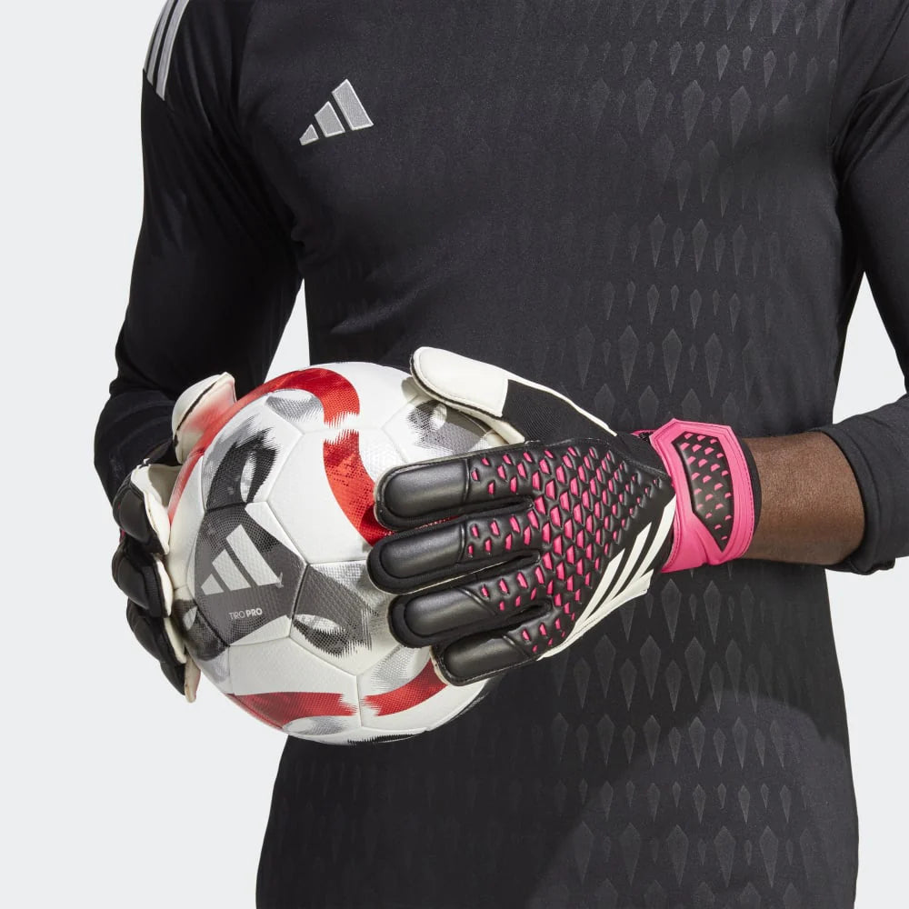 adidas Predator Match Goalkeeper Gloves Black White