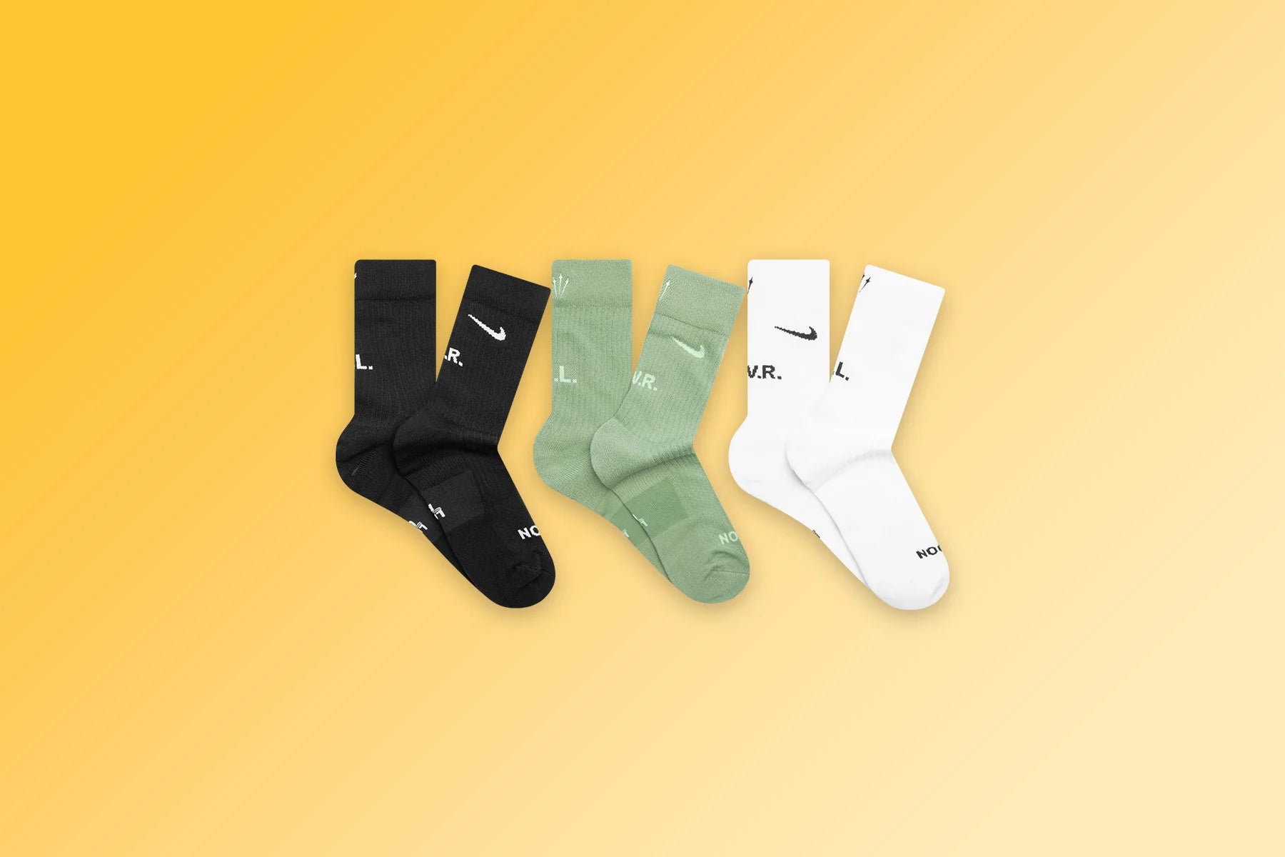 Nike x Nocta NRG SNKR Sox Crew 3PR Multi Color