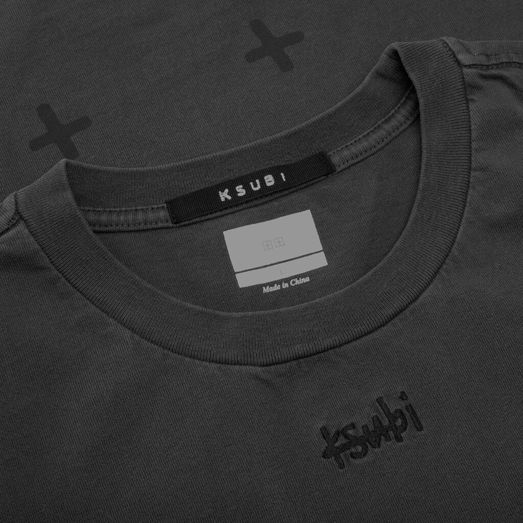 Slash Biggie S S Tee Faded Black