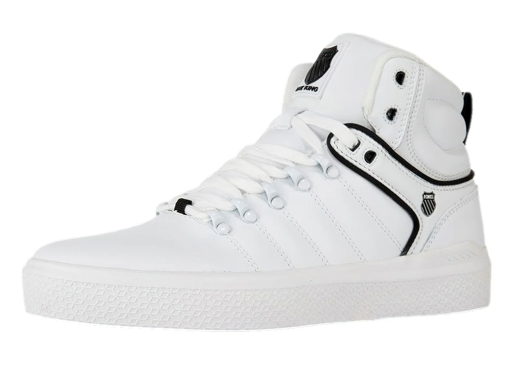 Tenis K Swiss King Blanco con Negro para Hombre