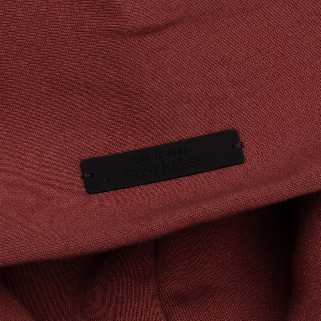 Kids Fleece Hoodie Crimson