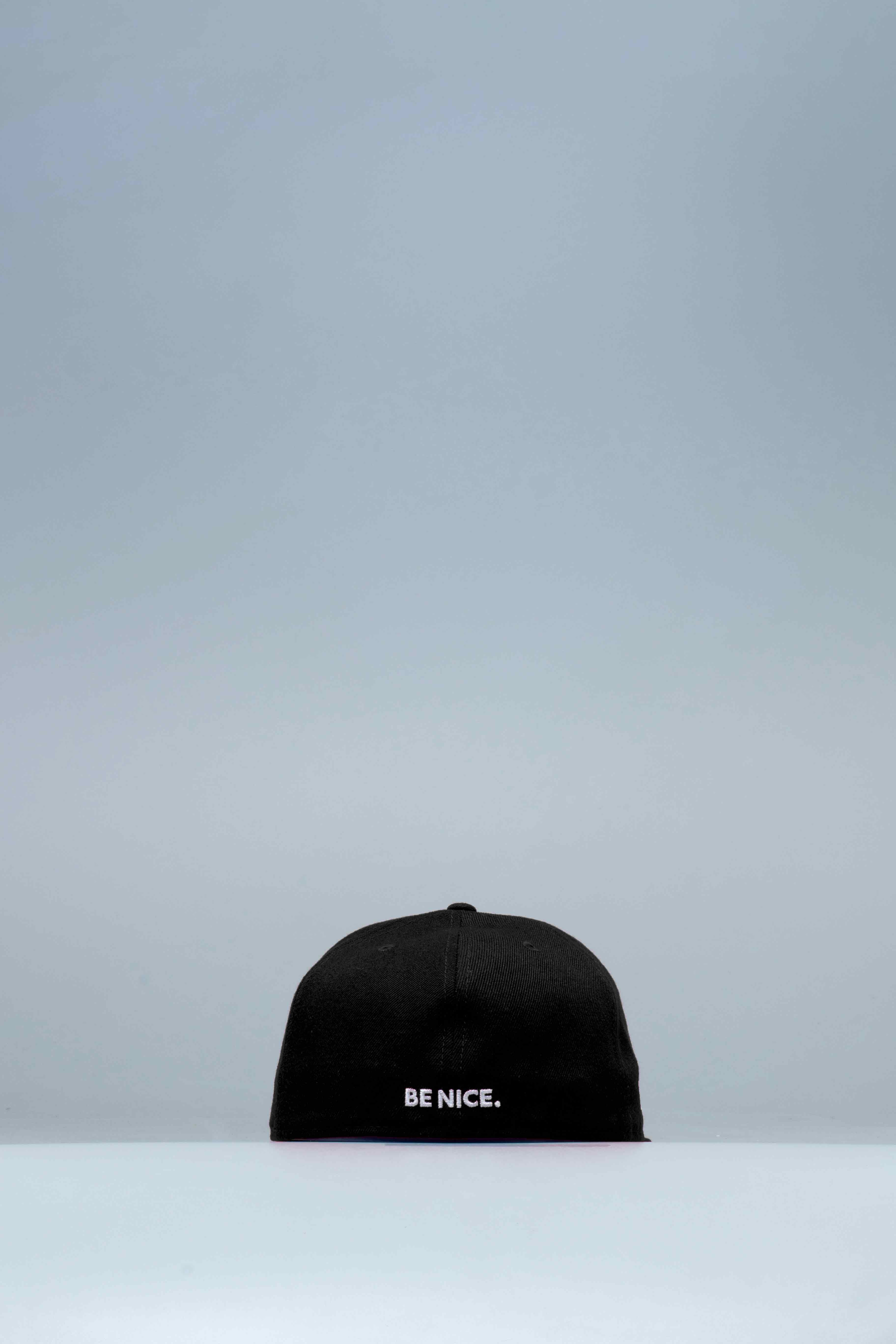 Nice Kicks X New Era Fitted Mens Hat Black White
