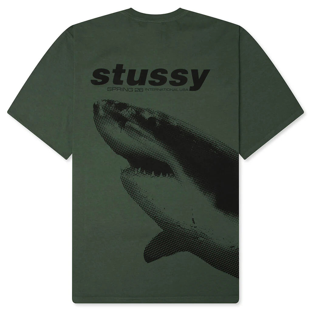 Shark Pigment Dyed Tee Pine