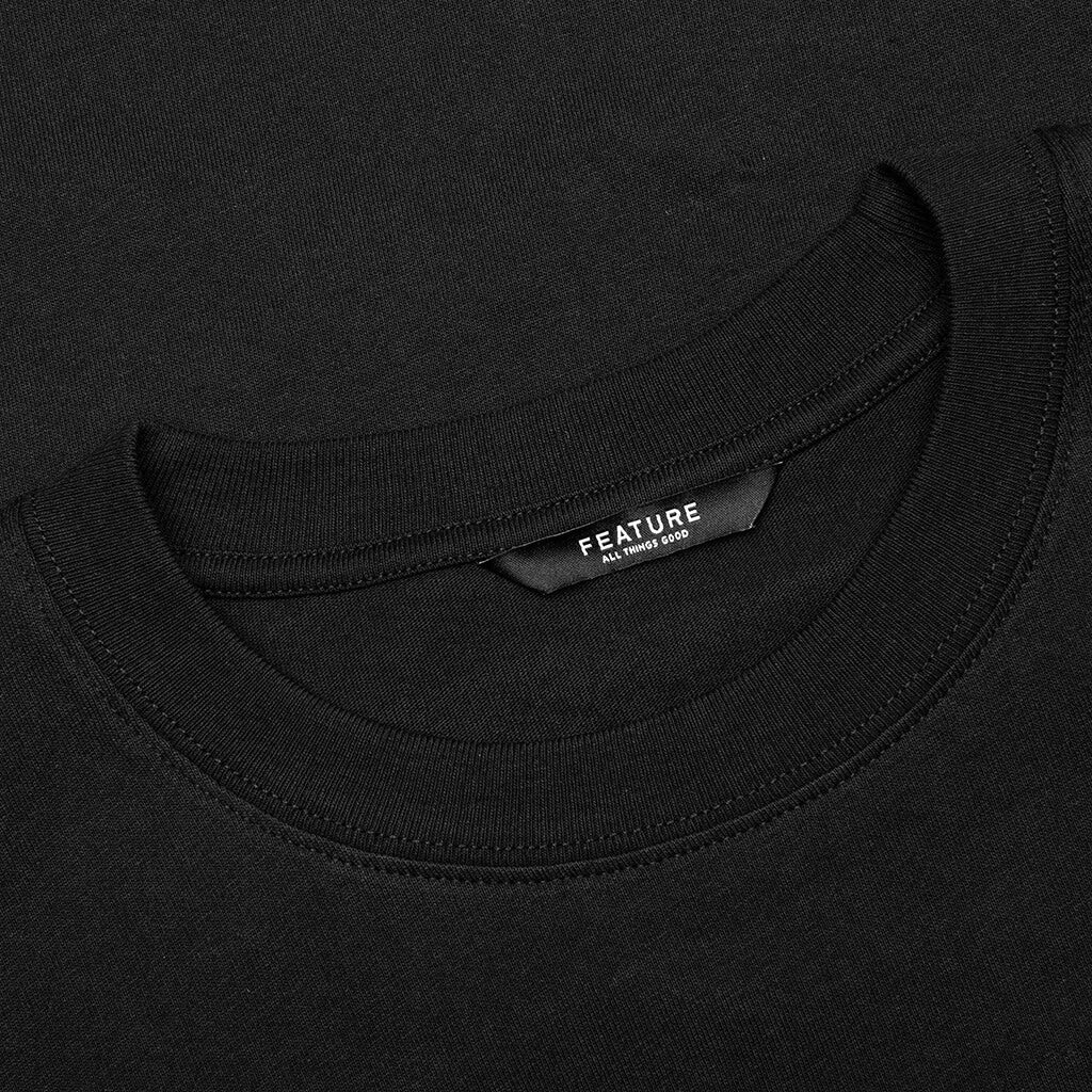 Feature x ASU Flame Tee Black
