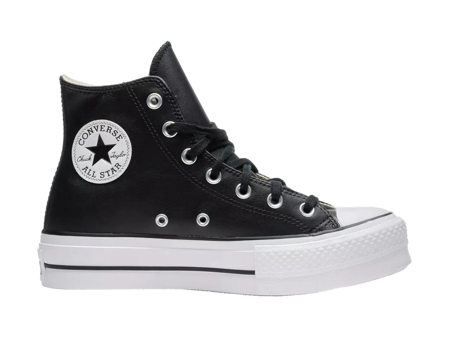 Tenis Converse Chuck Taylor All Star Lift Hi Negros
