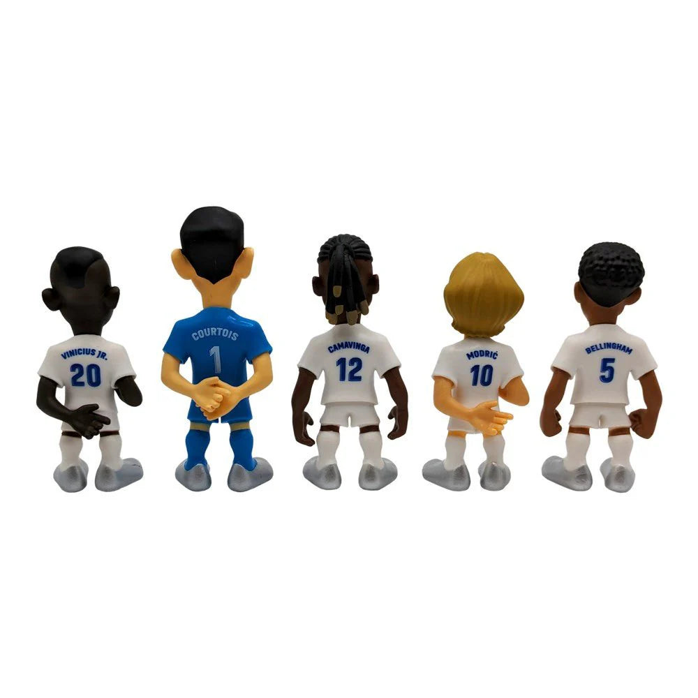 Banbo Toys REAL MADRID 5 Pack Courtois Vinicious Camavinga Modric Bellingham