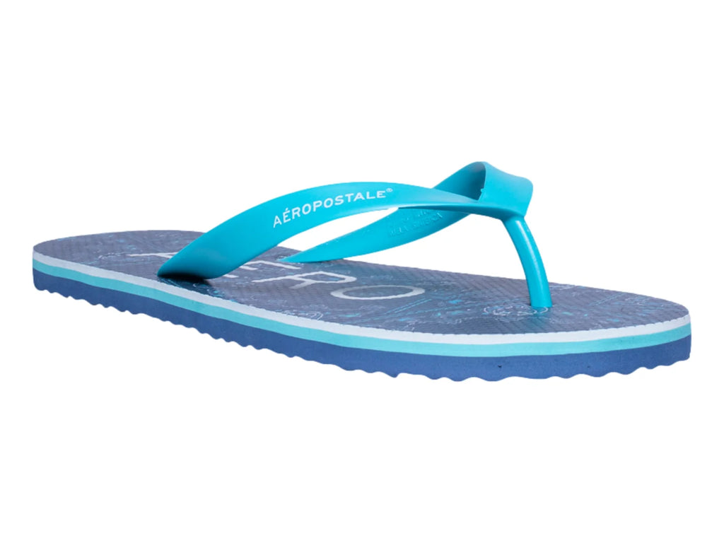 Sandalias Aeropostale Azul Marino y Celeste para Hombre
