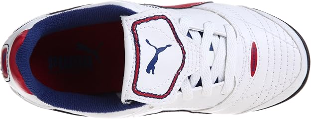 PUMA Esito Finale TT Turf Football Boots White Red Royal