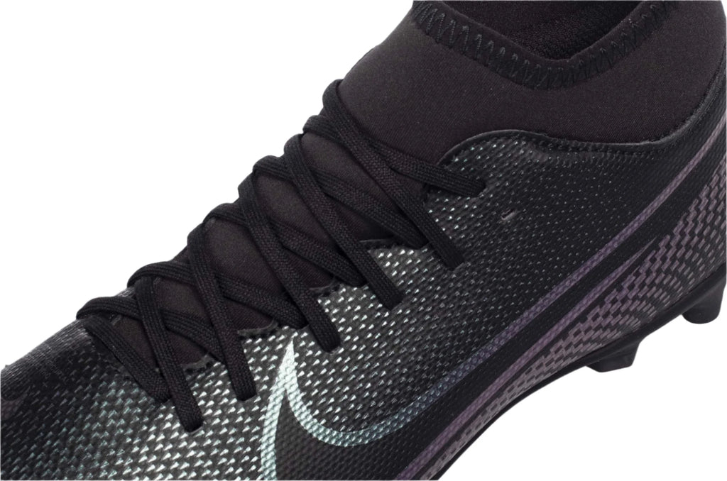 Nike JR Mercurial Superfly 7 Club MG Multi Ground Soccer Cleats Black