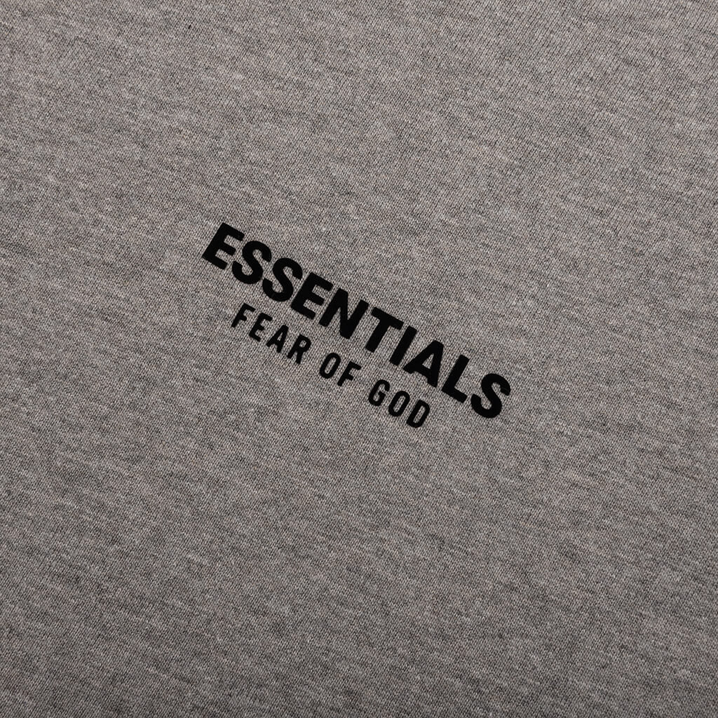 Kids Jersey Crewneck Tee Heather Gray