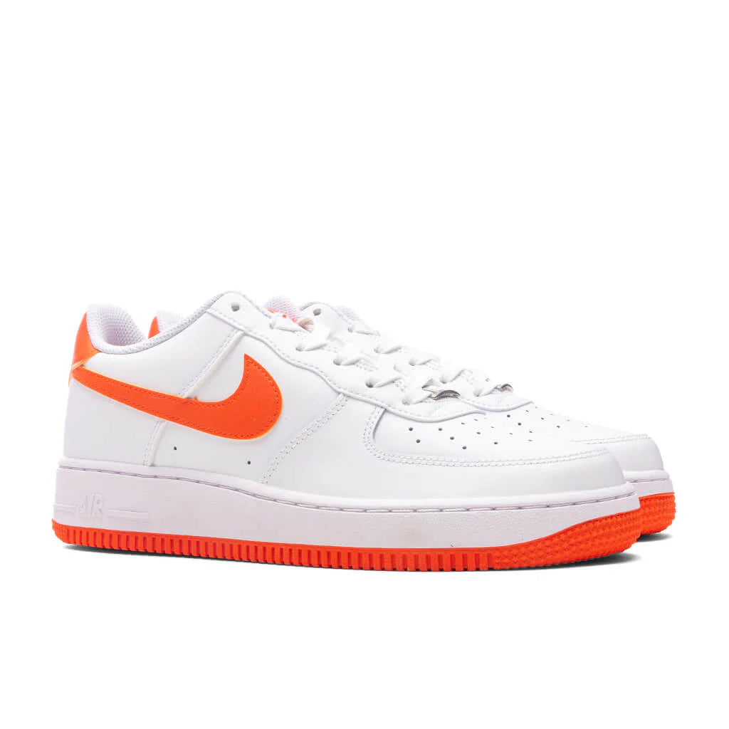 Air Force 1 GS White Safety Orange