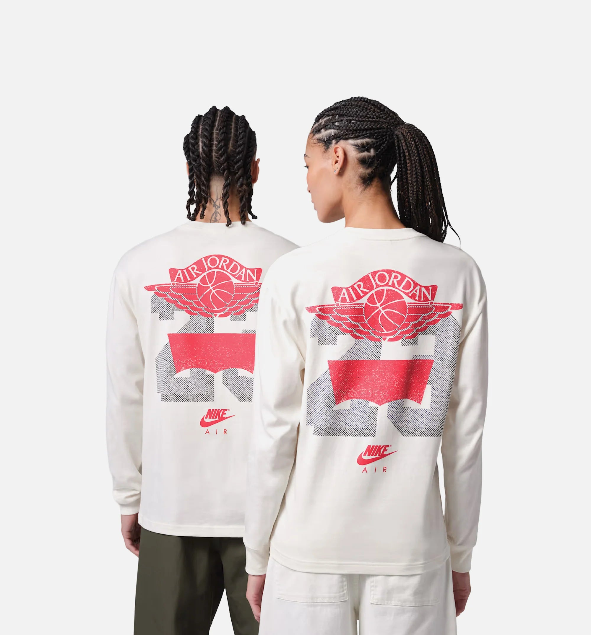 Air Jordan x Levis Mens Long Sleeve Shirt Cream