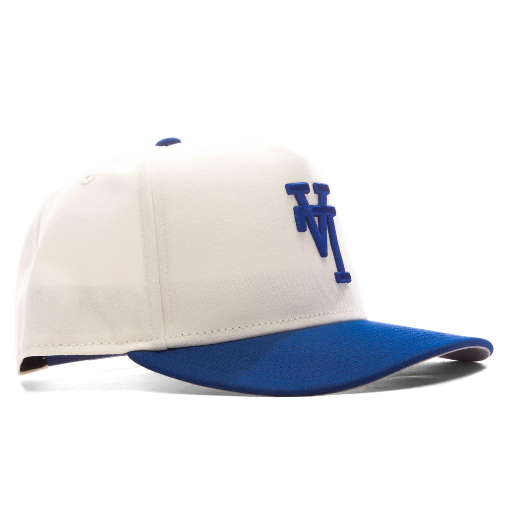 9FIFTY A Frame Snapback Upside Down Los Angeles Dodgers Chrome Royal