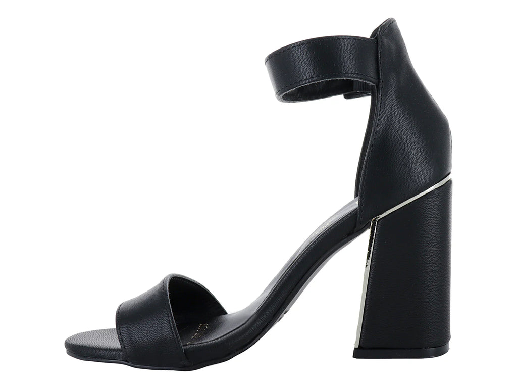 Sandalias Luna Rosa Negro para Mujer