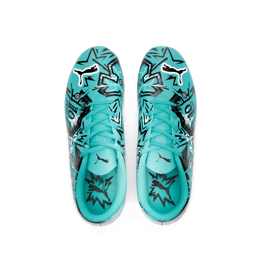 PUMA Ultra Play Christian Pulisic special edition FG AG JR Youth Soccer Cleats Hero Blue Black White