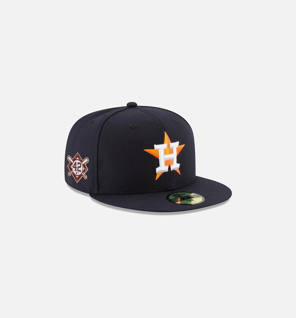 Houston Astros Jackie Robinson Day 59FIFTY Fitted Cap Mens Hat Navy