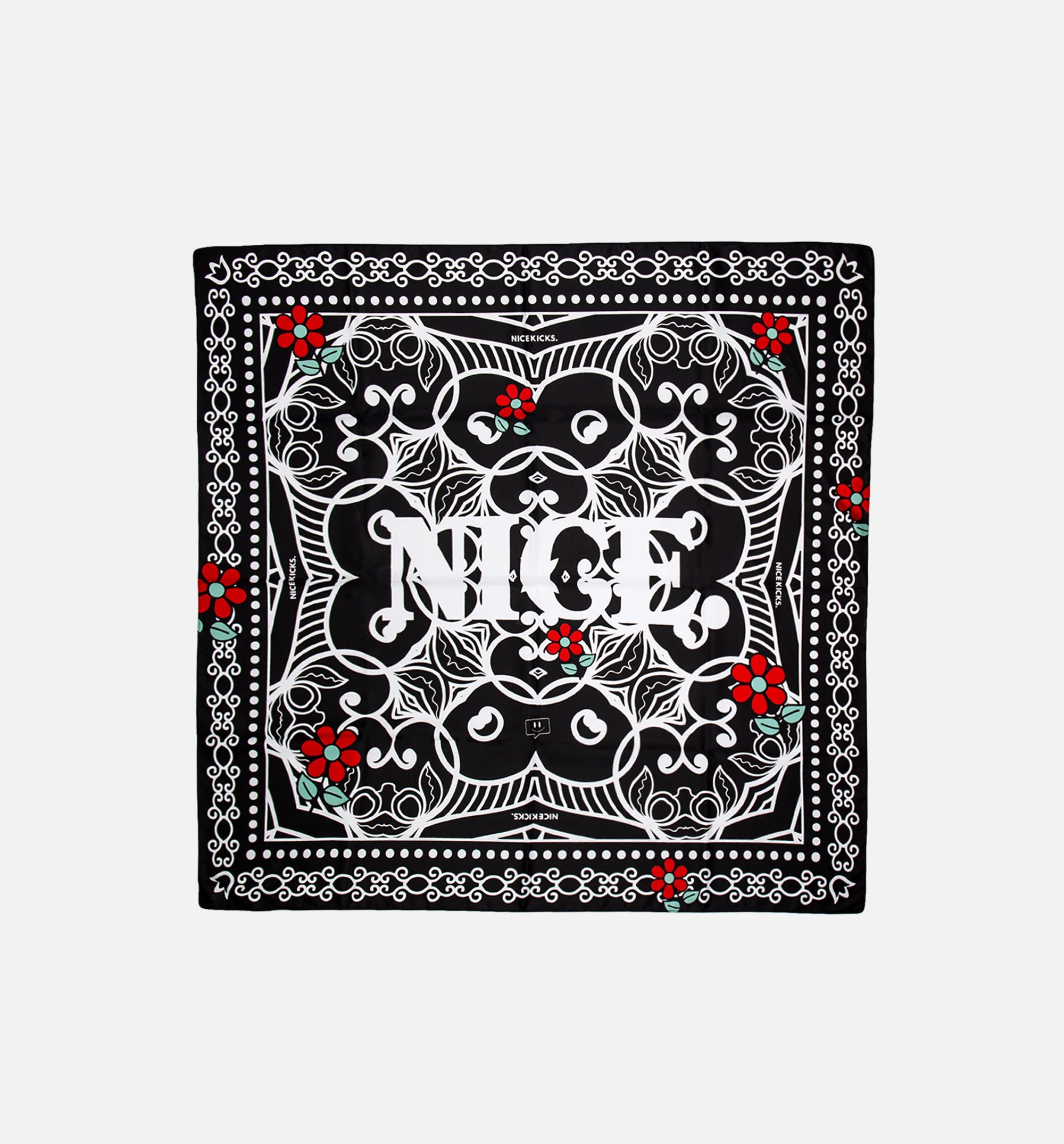 Nice Day Silk Scarf Black