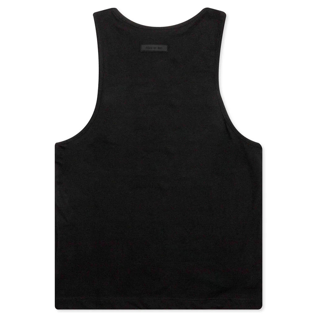Essentials Core Tank Top Womens Jet Black