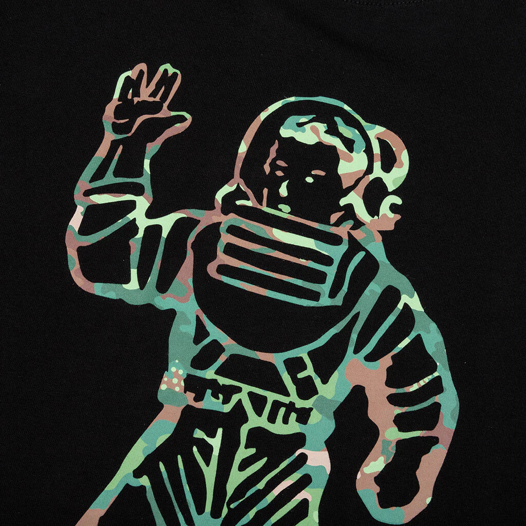 BB Astro Camo S S Tee Black