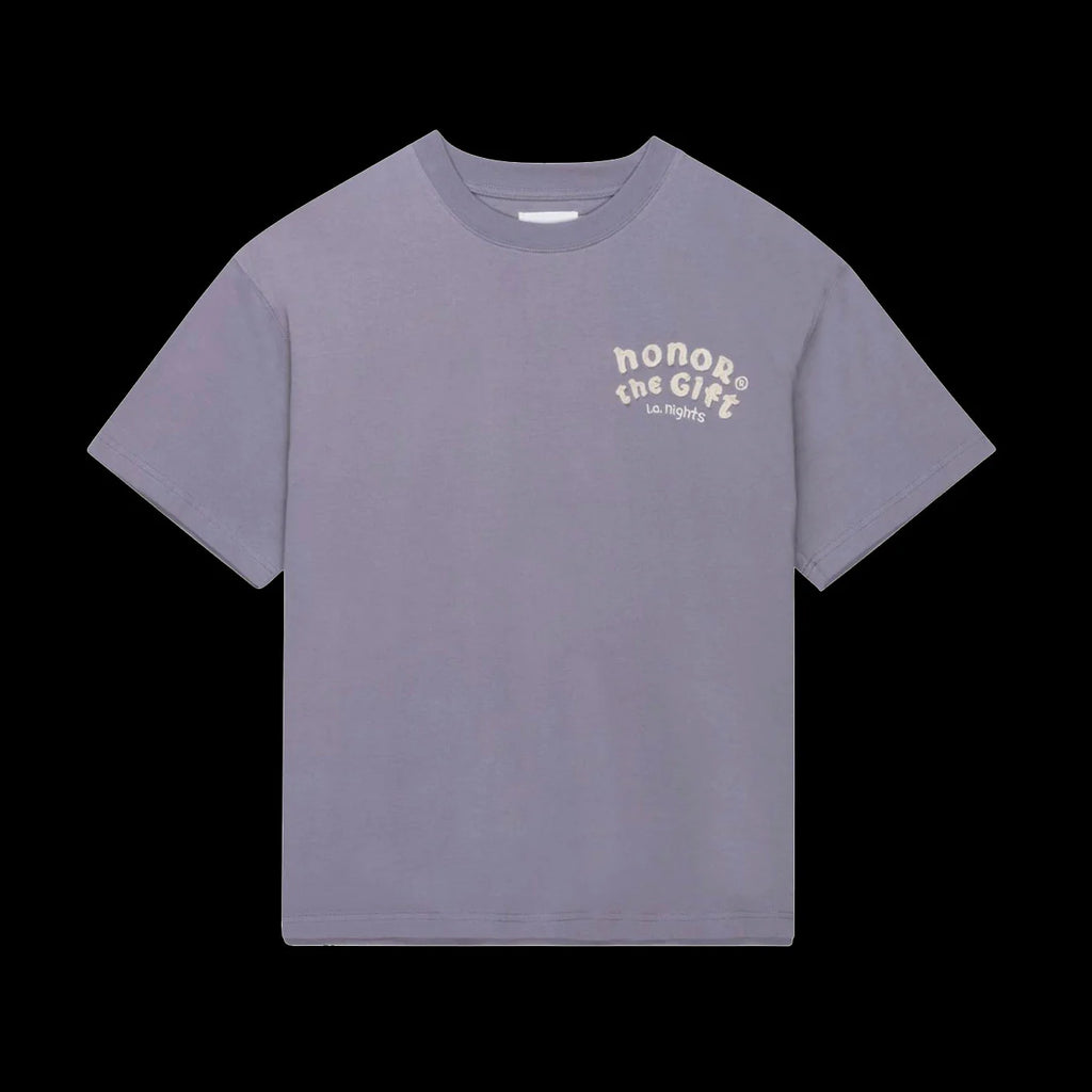 Honor The Gift LA Nights T Shirt Grey