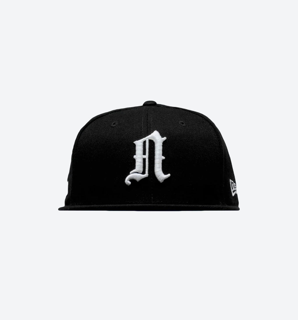 Nice Kicks X New Era Fitted Mens Hat Black White