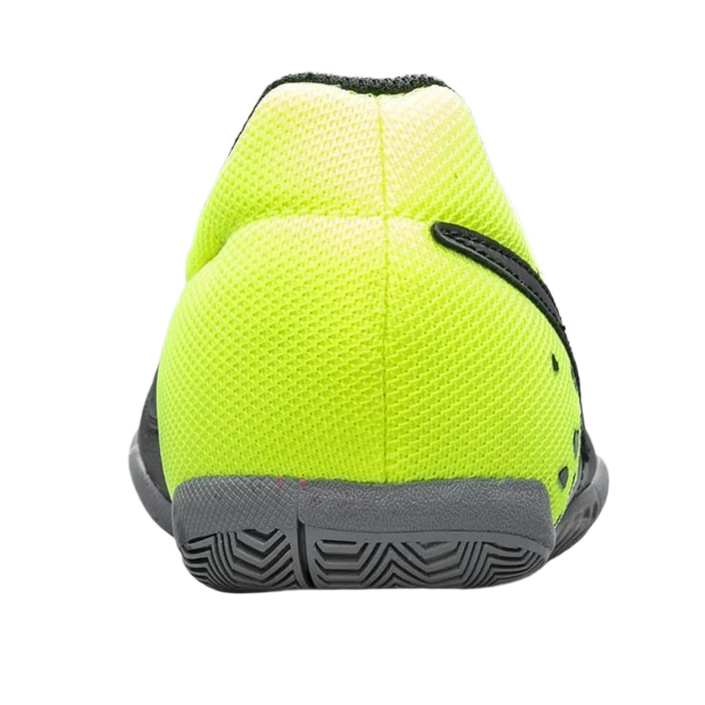 Nike JR Elastico II Indoor Soccer Shoes Dark Charcoal Black Volt Grey