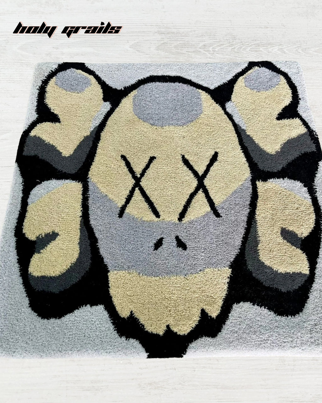 Kaws Skullpop Hand Tufted Rug