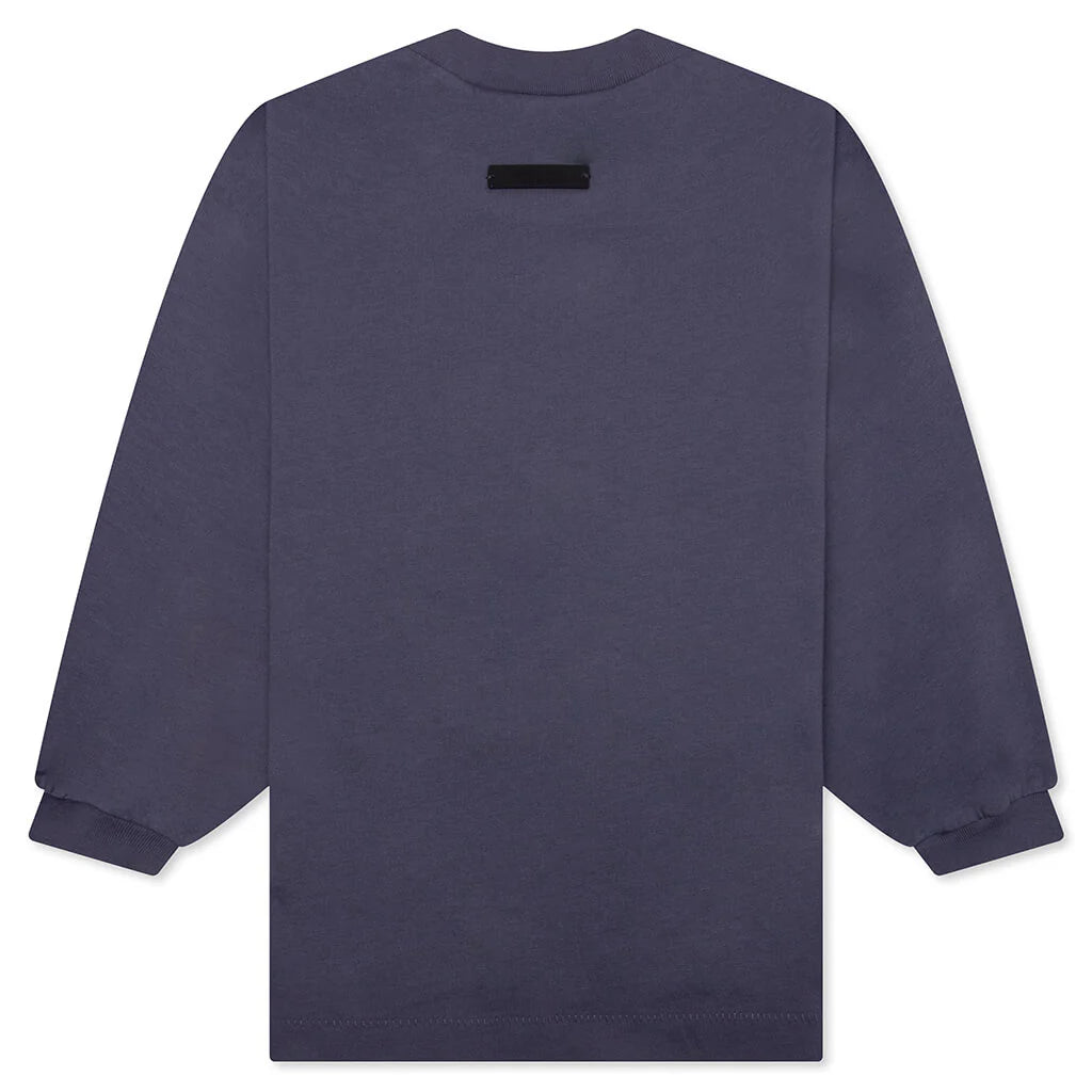 Kids Jersey Long Sleeve Tee Marine