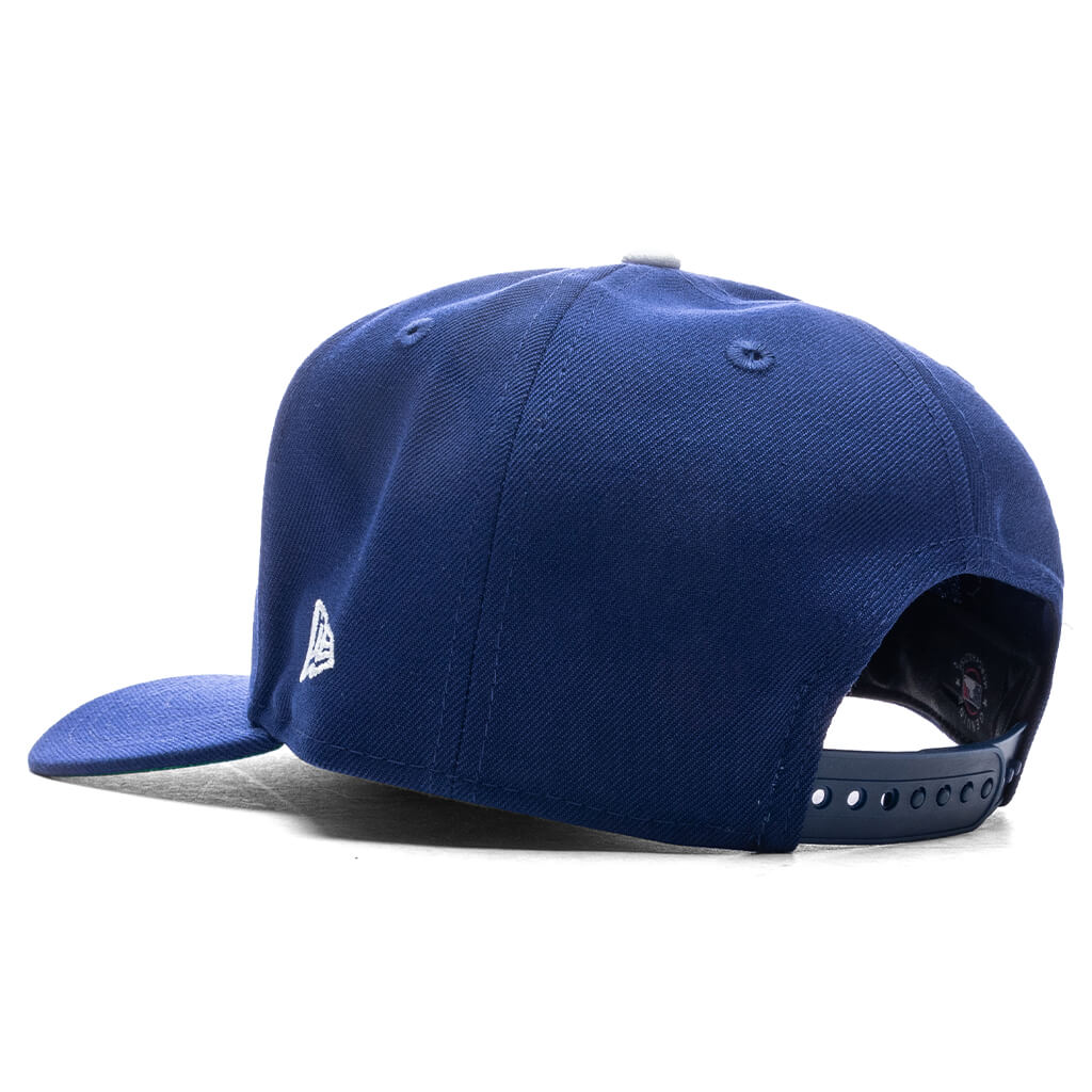 9FIFTY A Frame Snapback Upside Down Los Angeles Dodgers Dark Royal