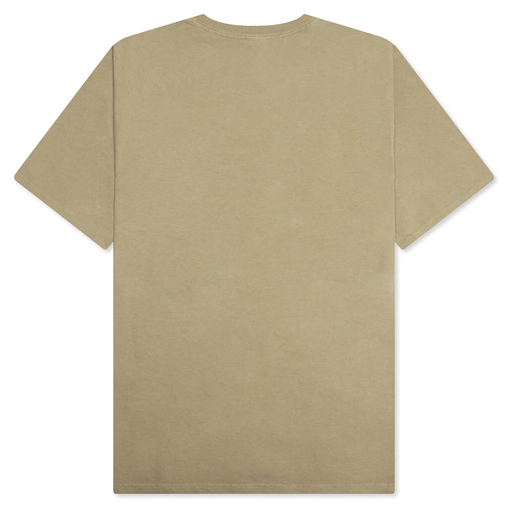 Arched Pigmented Dyed Tee Elm