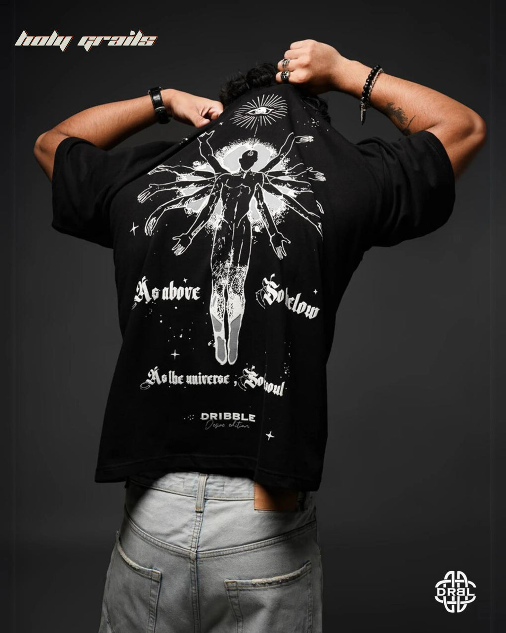 Interstellar Soul Black Tee HG x DRBL