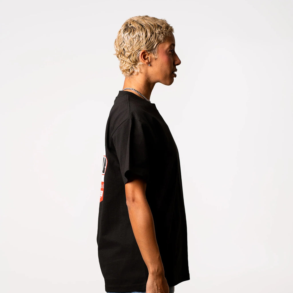 Motor Oil Tee Black