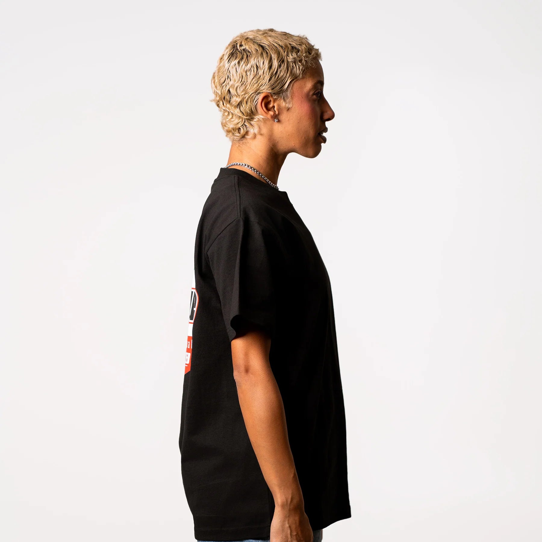 Motor Oil Tee White