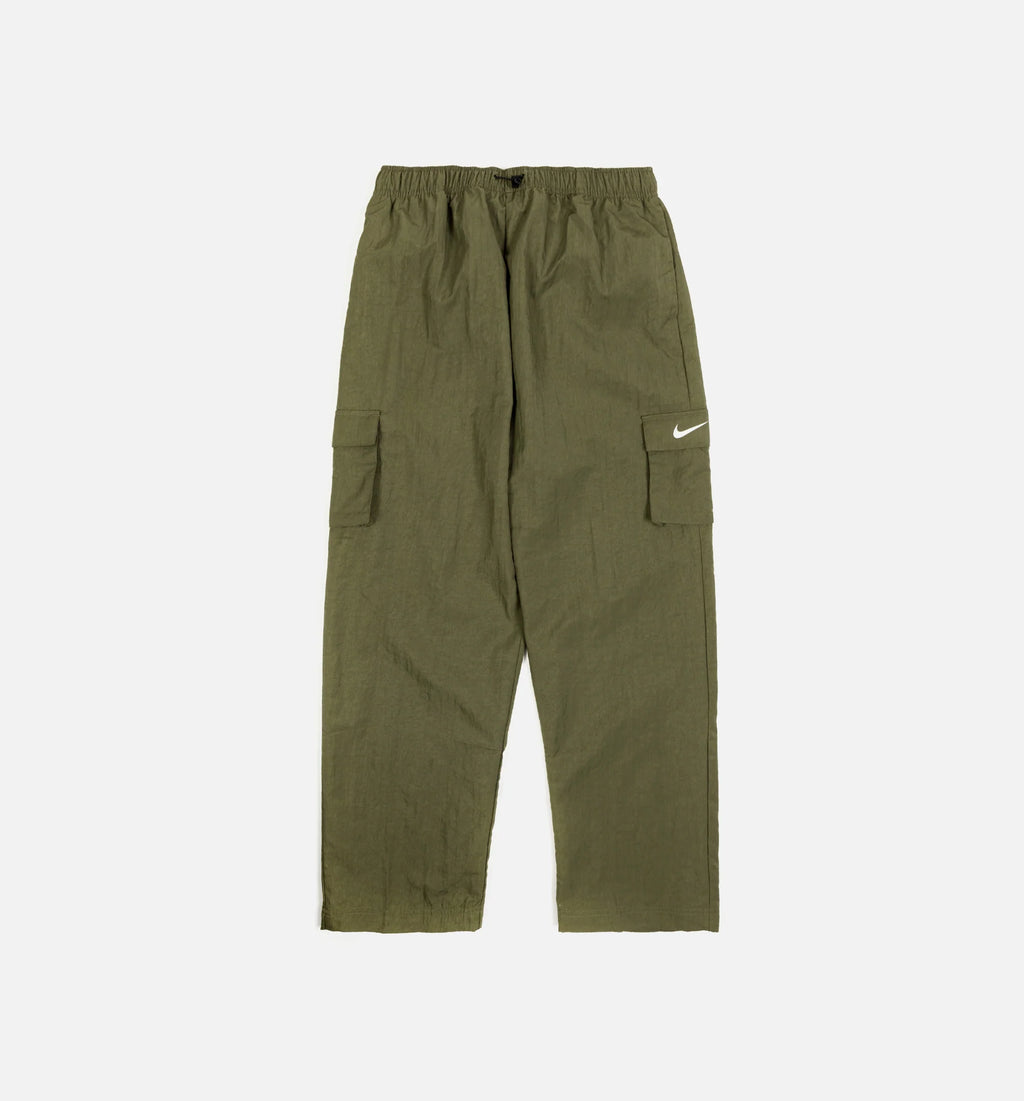 NSW Essential High Rise Woven Cargo Womens Pants Olive